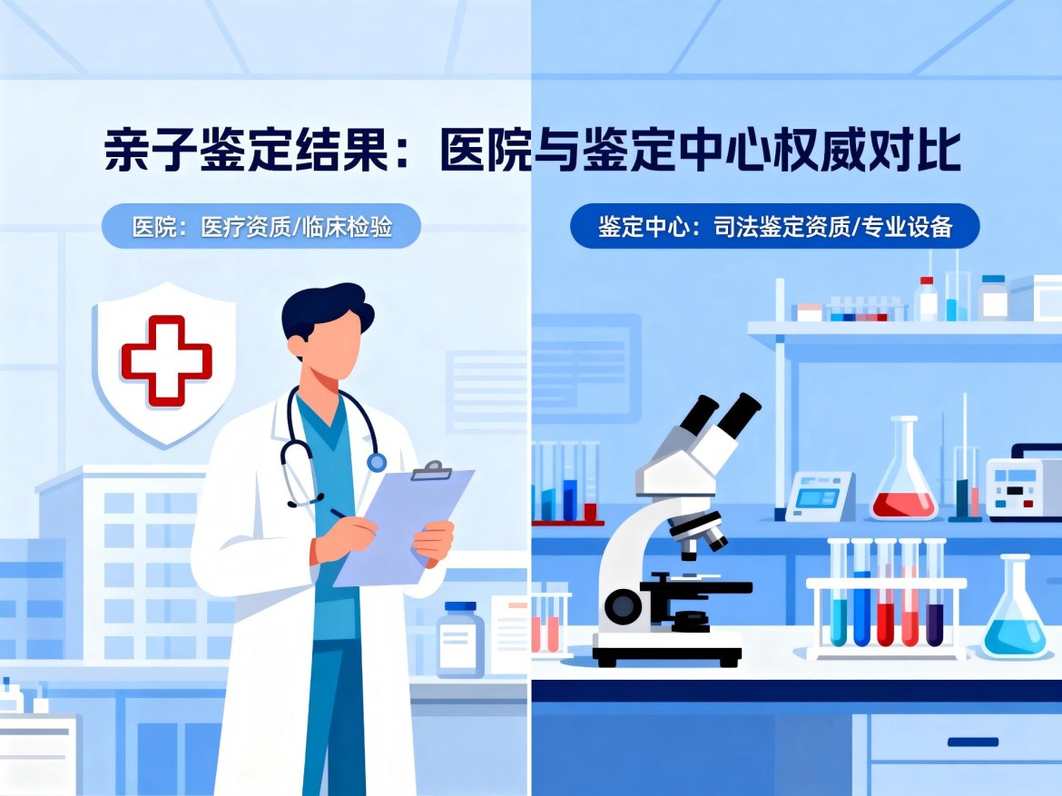 亲子鉴定结果，医院和鉴定中心谁更权威？ 法律效力背后的关键因素
