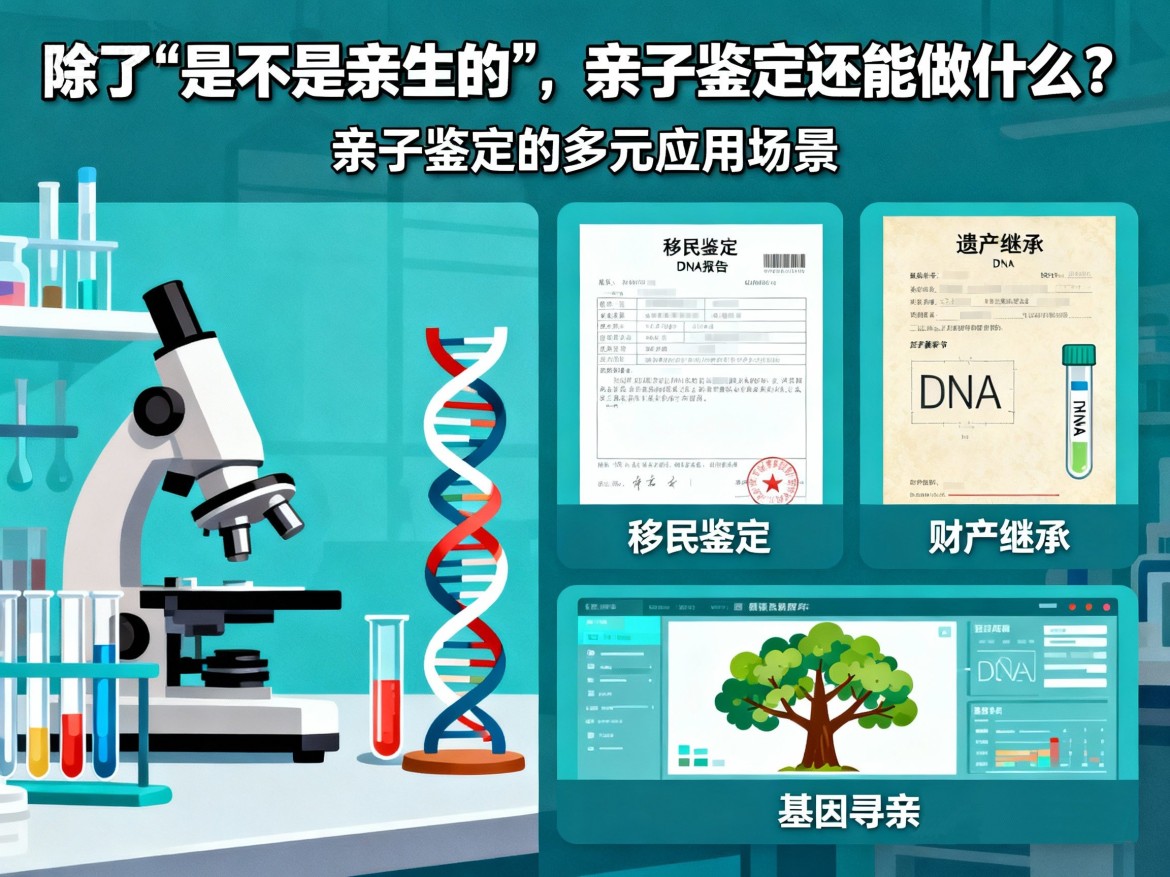 除了“是不是亲生的”，亲子鉴定还能做什么？